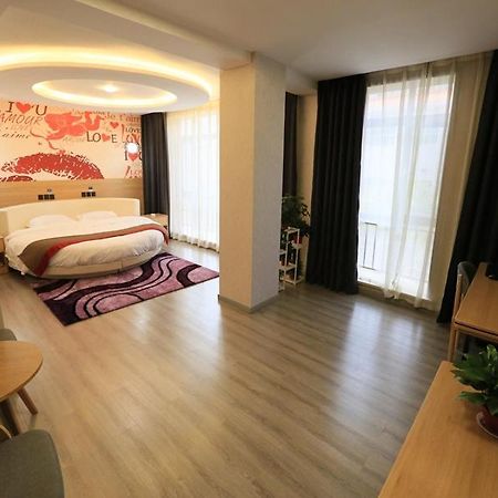 Thank Inn Chain Hotel Gansu Jiuquan Suzhou District Bell And Drum Tower Exteriör bild