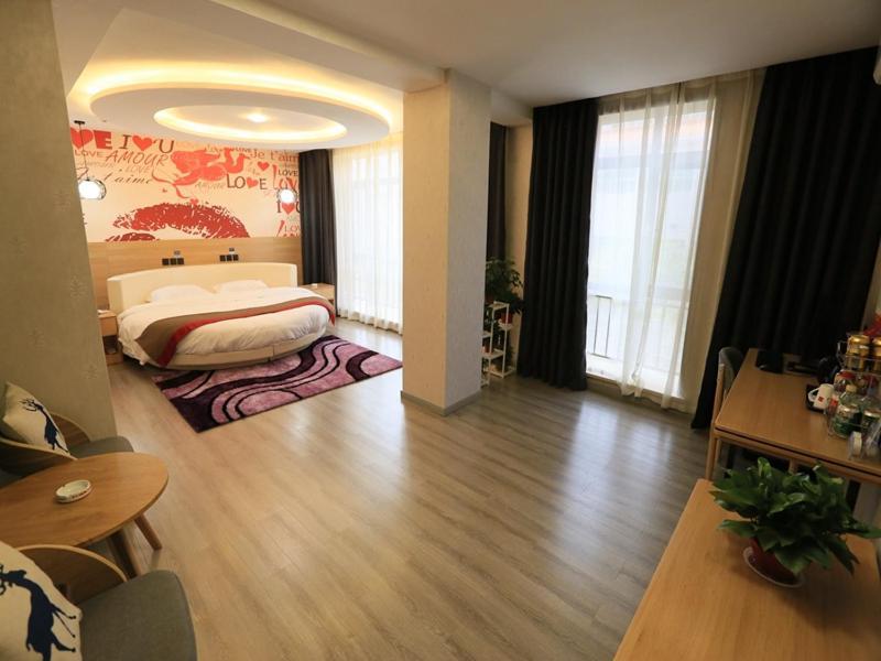 Thank Inn Chain Hotel Gansu Jiuquan Suzhou District Bell And Drum Tower Exteriör bild