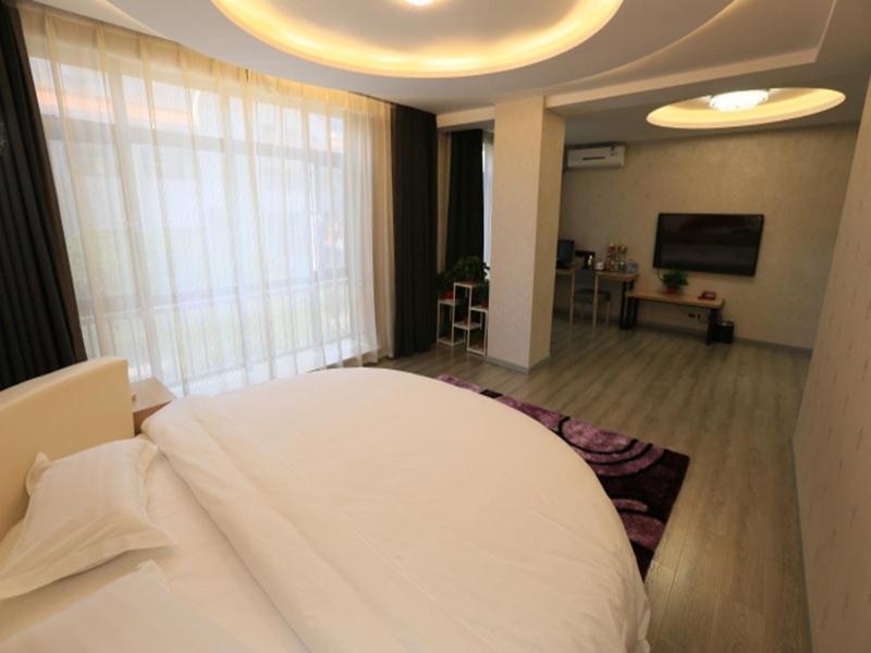 Thank Inn Chain Hotel Gansu Jiuquan Suzhou District Bell And Drum Tower Exteriör bild